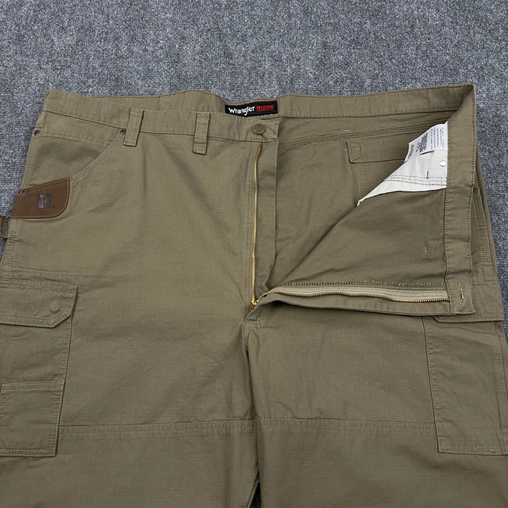 Wrangler Riggs Workwear Ranger Pant 54x32 Relaxed Cargo Ripstop Double Front - Picture 2 of 11